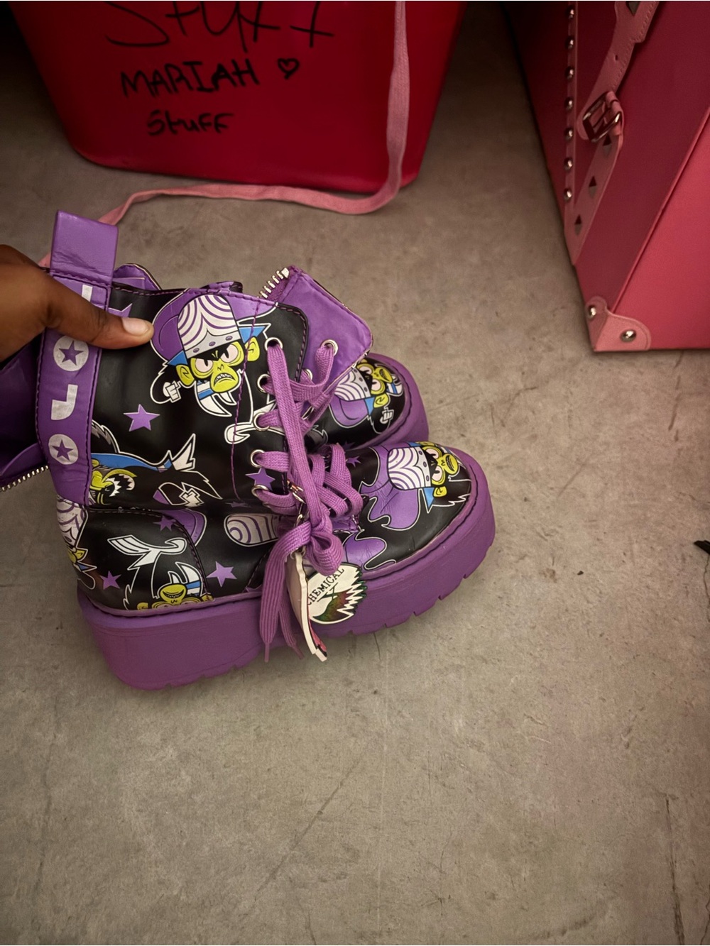 MANIC MOJO COMBAT BOOTS